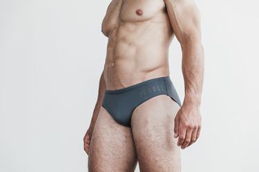 Nobull Swim Brief Men's Swim Dark Grey | Australia (QM3816)